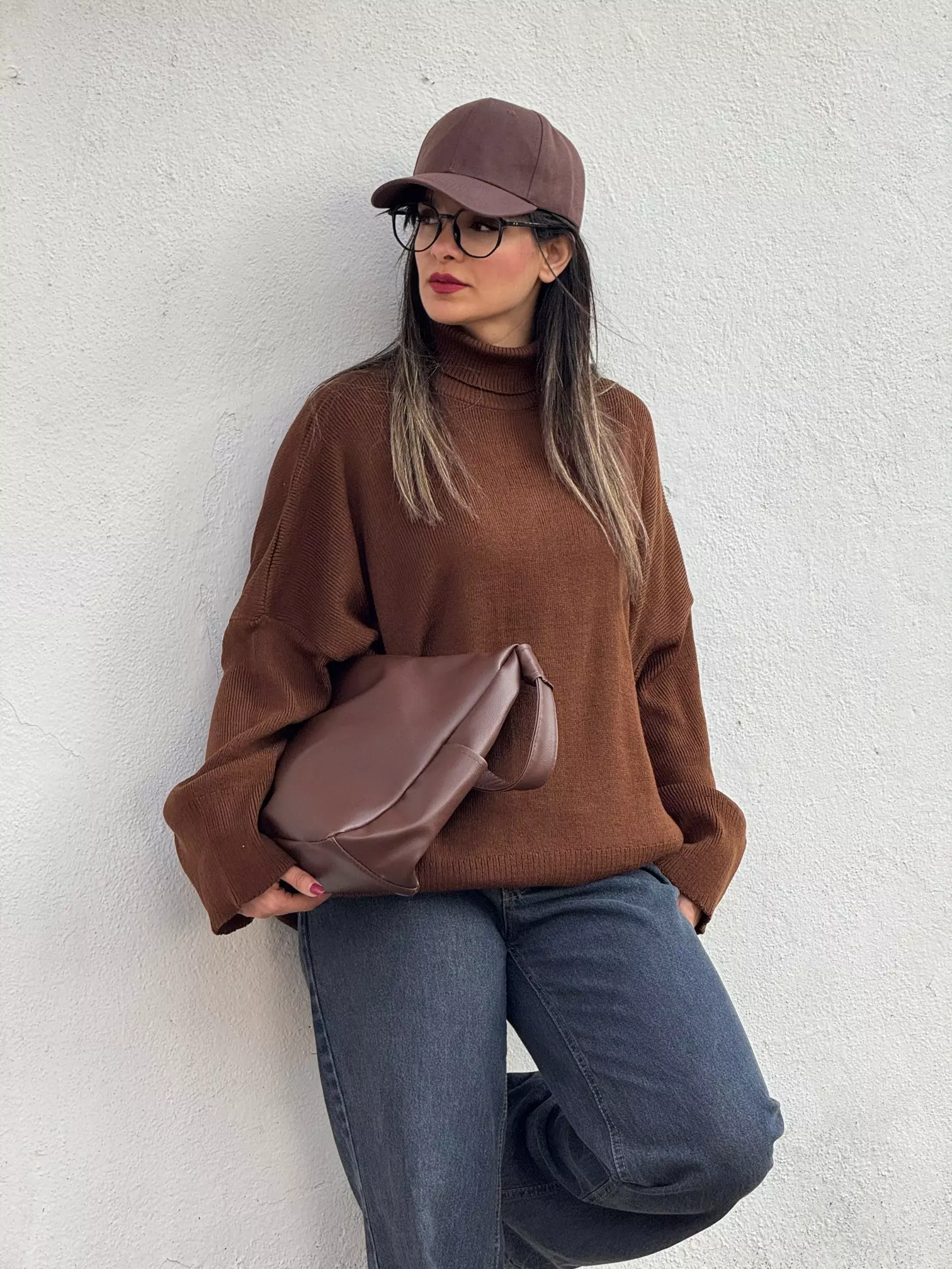 بافت یقه اسکی جورجینا